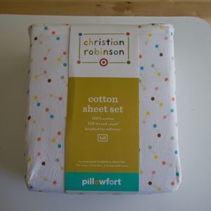 Christian Robinson Pillowfort Sheet Set NWT
